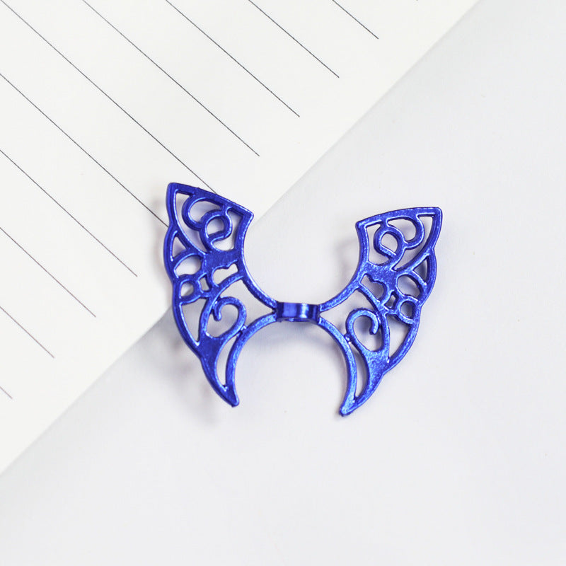 Wholesale 100PCS DIY Acrylic Hollow Butterfly Wings Beads